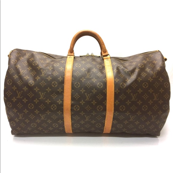Louis Vuitton Handbags - Auth Louis Vuitton Keepall 60 Bandoliere Travel